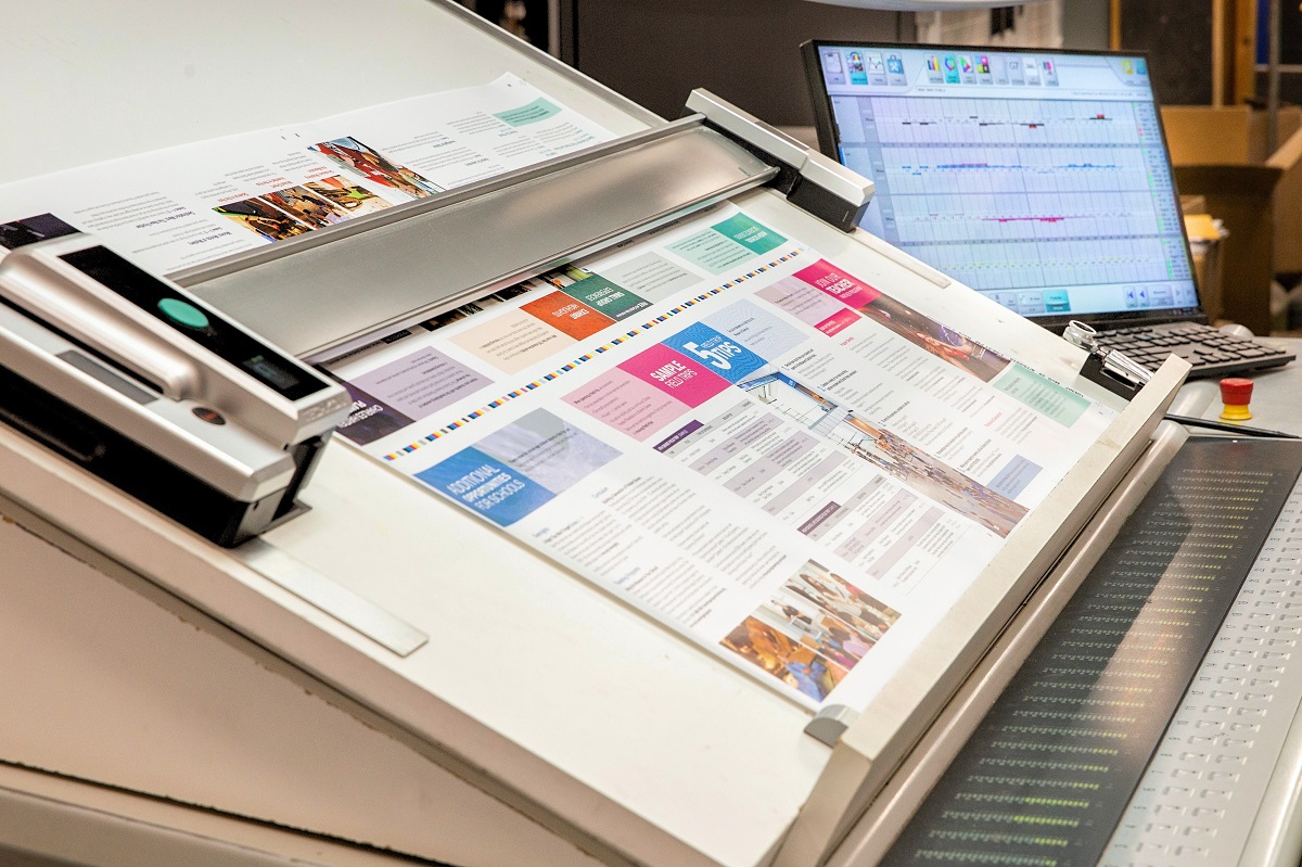 postpress in offset printing